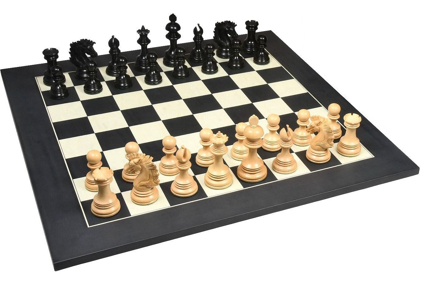 'Superior' Chess Set <br>Crafted in Genuine Ebony