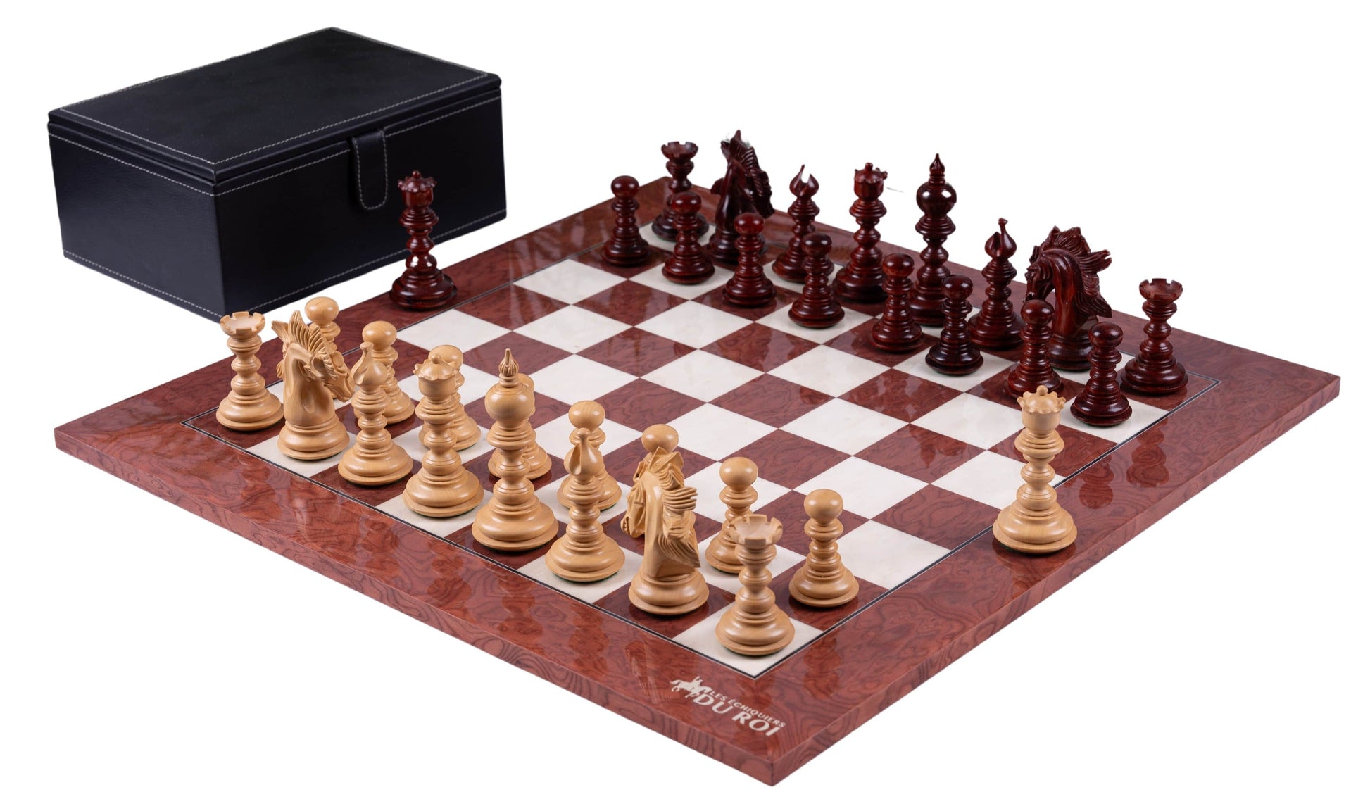 'Renaissance' Chess Set <br>Crafted in Ash and Rosewood