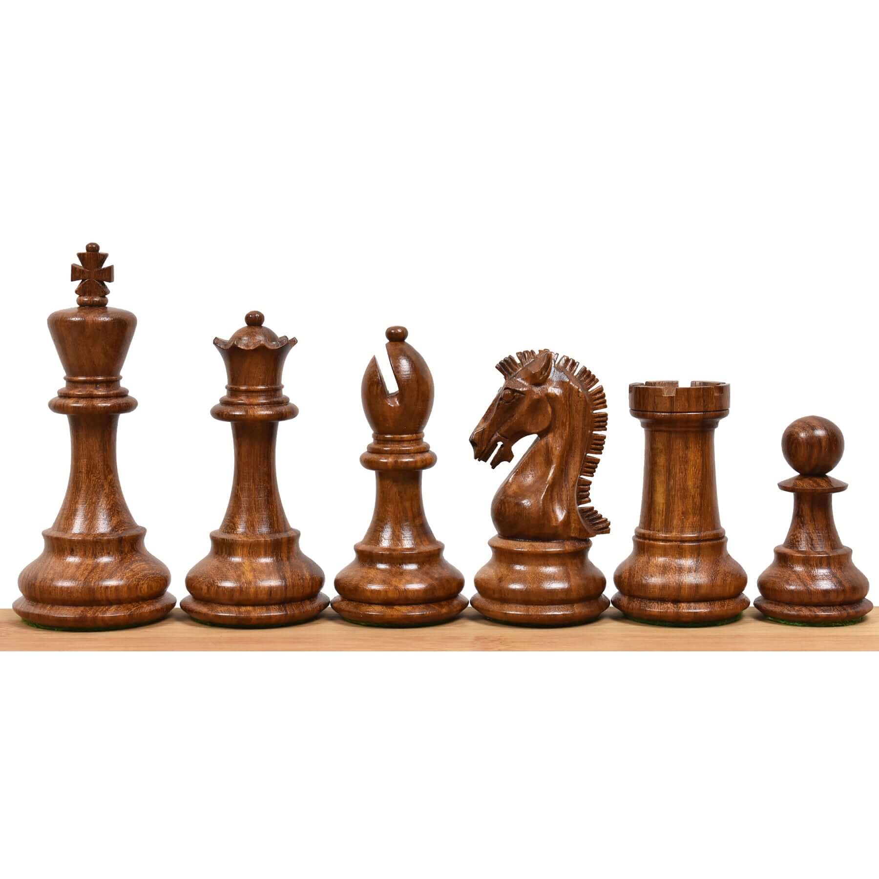 'Dynastie' Chess Pieces <br>Crafted in Acacia and Boxwood