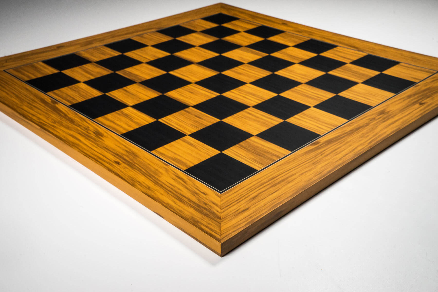 Olive and Wenge Wood Chessboard <br>Handmade in Europe