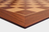 Walnut and Maple Chessboard <br>Handcrafted in Europe