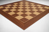 Walnut and Maple Chessboard <br>Handcrafted in Europe