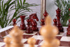 'Vermeil' Chess Set <br>Crafted in Ash and Rosewood