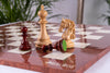 'Vermeil' Chess Set <br>Crafted in Ash and Rosewood