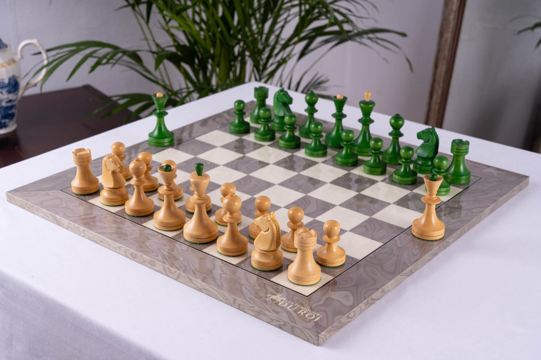 'Emerald' Chess Set <br>Crafted in Ashwood