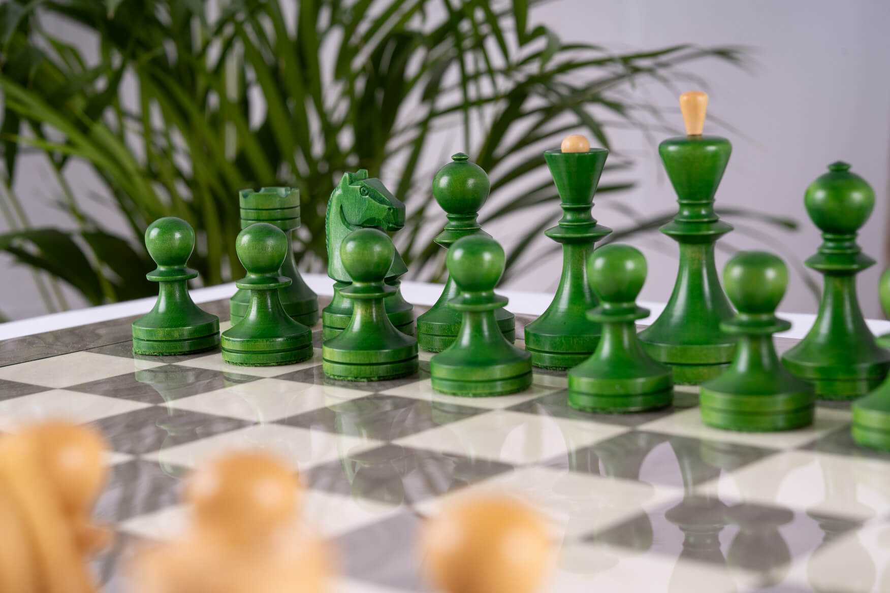 'Emerald' Chess Set <br>Crafted in Ashwood