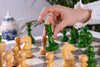 'Emerald' Chess Set <br>Crafted in Ashwood