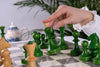 'Emerald' Chess Set <br>Crafted in Ashwood