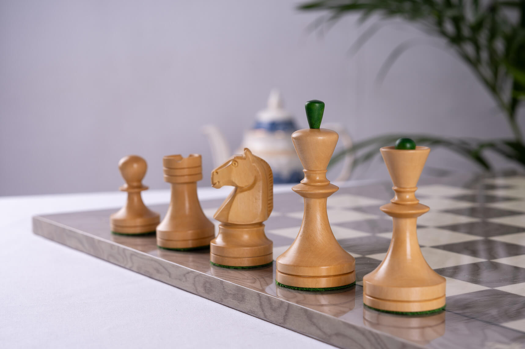 'Emerald' Chess Set <br>Crafted in Ashwood