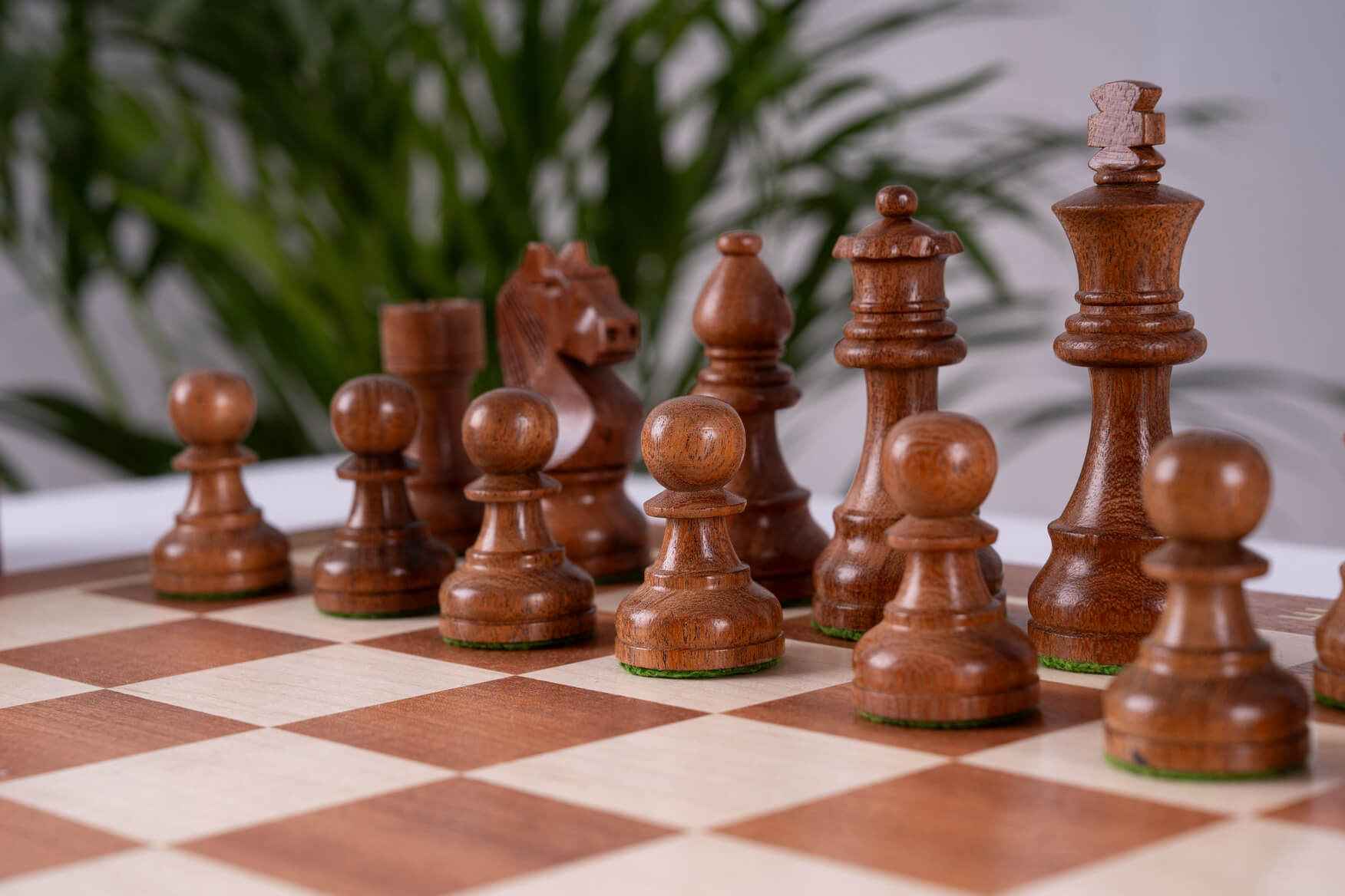 'Delicacy' Chess Set <br>Crafted in Mahogany