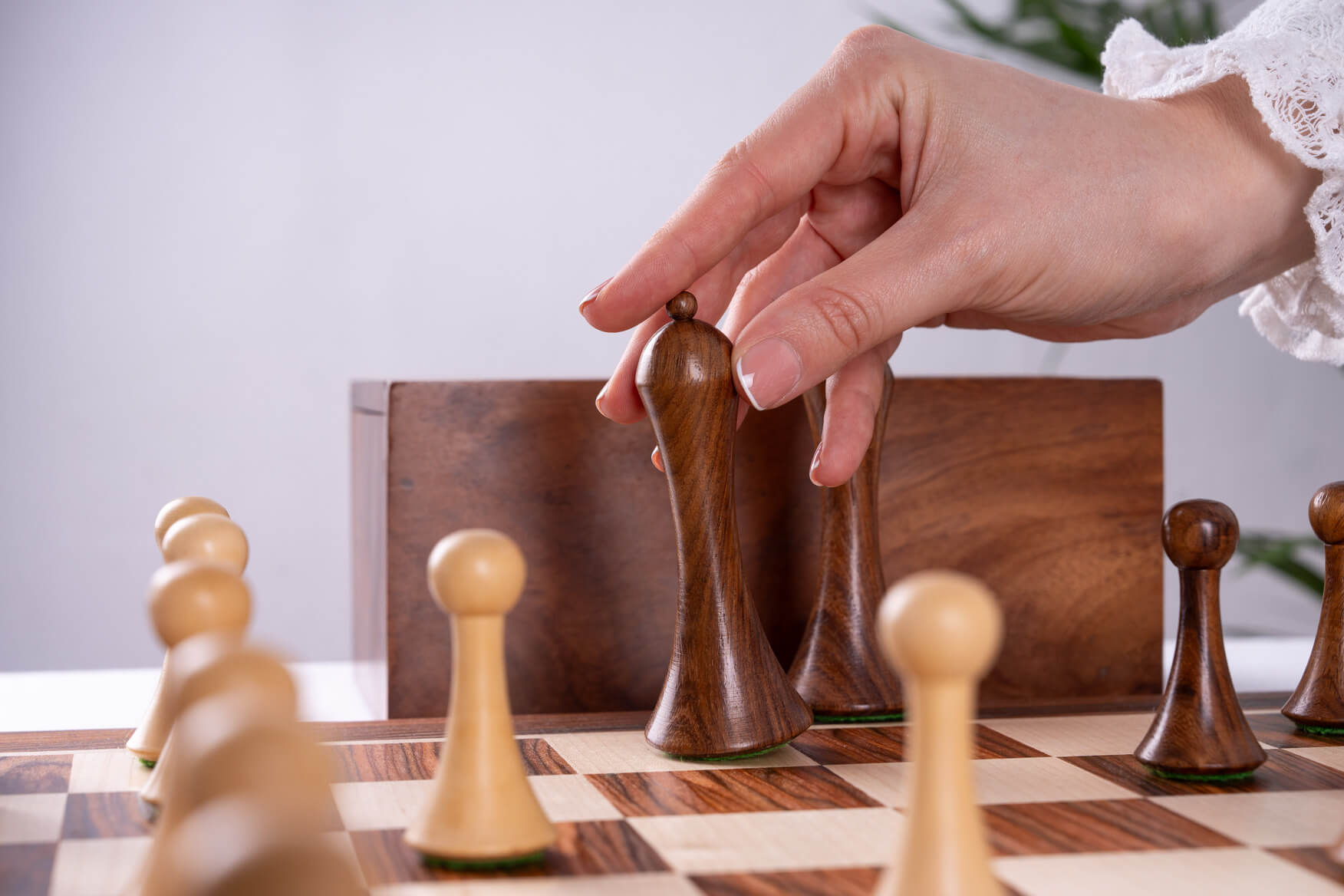 'Symphony' Chess Set <br>Crafted in Rosewood