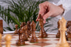 'Versailles' Chess Set <br>Crafted in Mahogany Wood