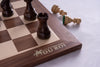 'Elite' Chess Set <br>Crafted in Walnut and Maple