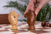 'Prowess' Chess Set <br>Crafted in Mahogany Wood