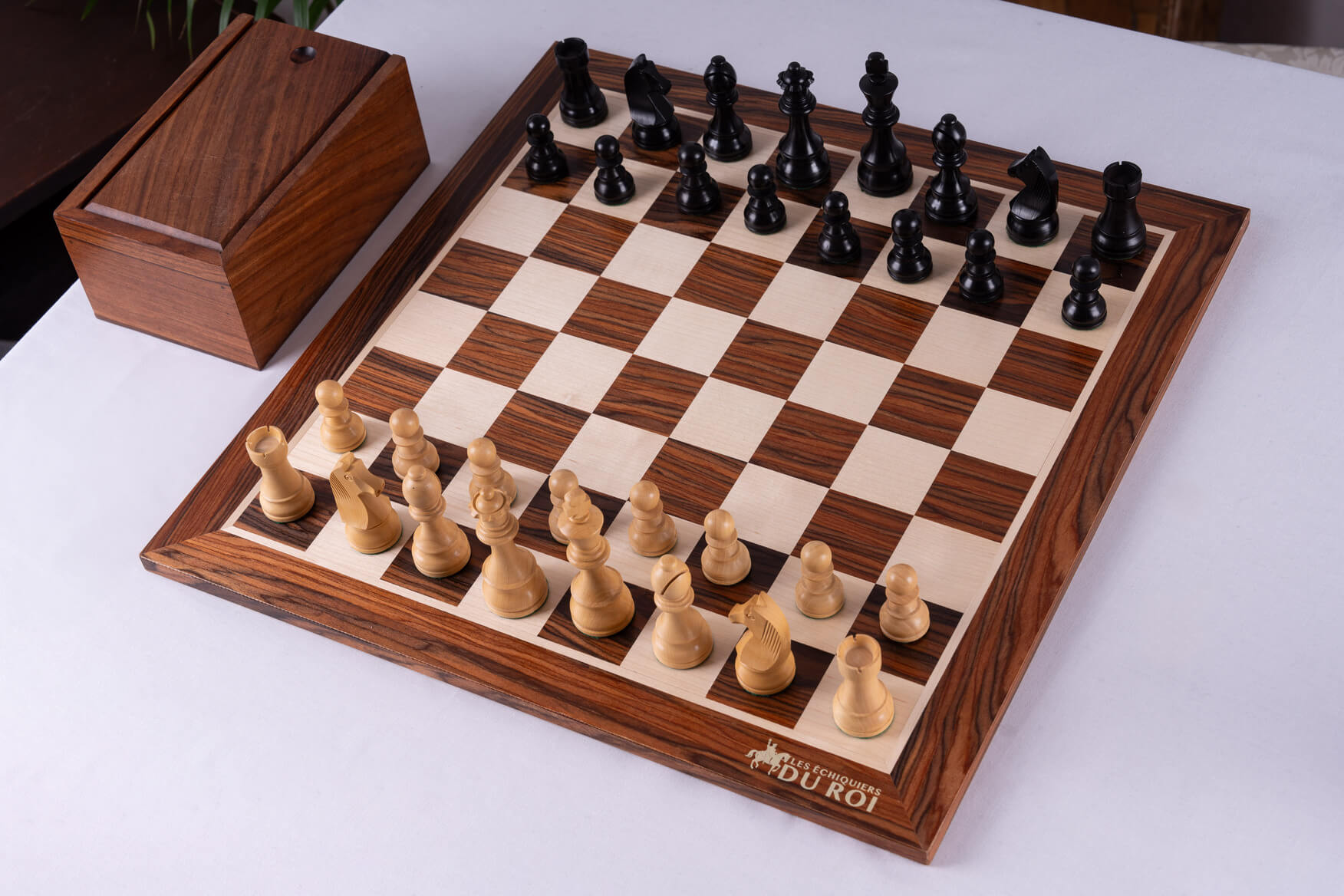 'Espérance' Chess Set <br>Crafted in Rosewood