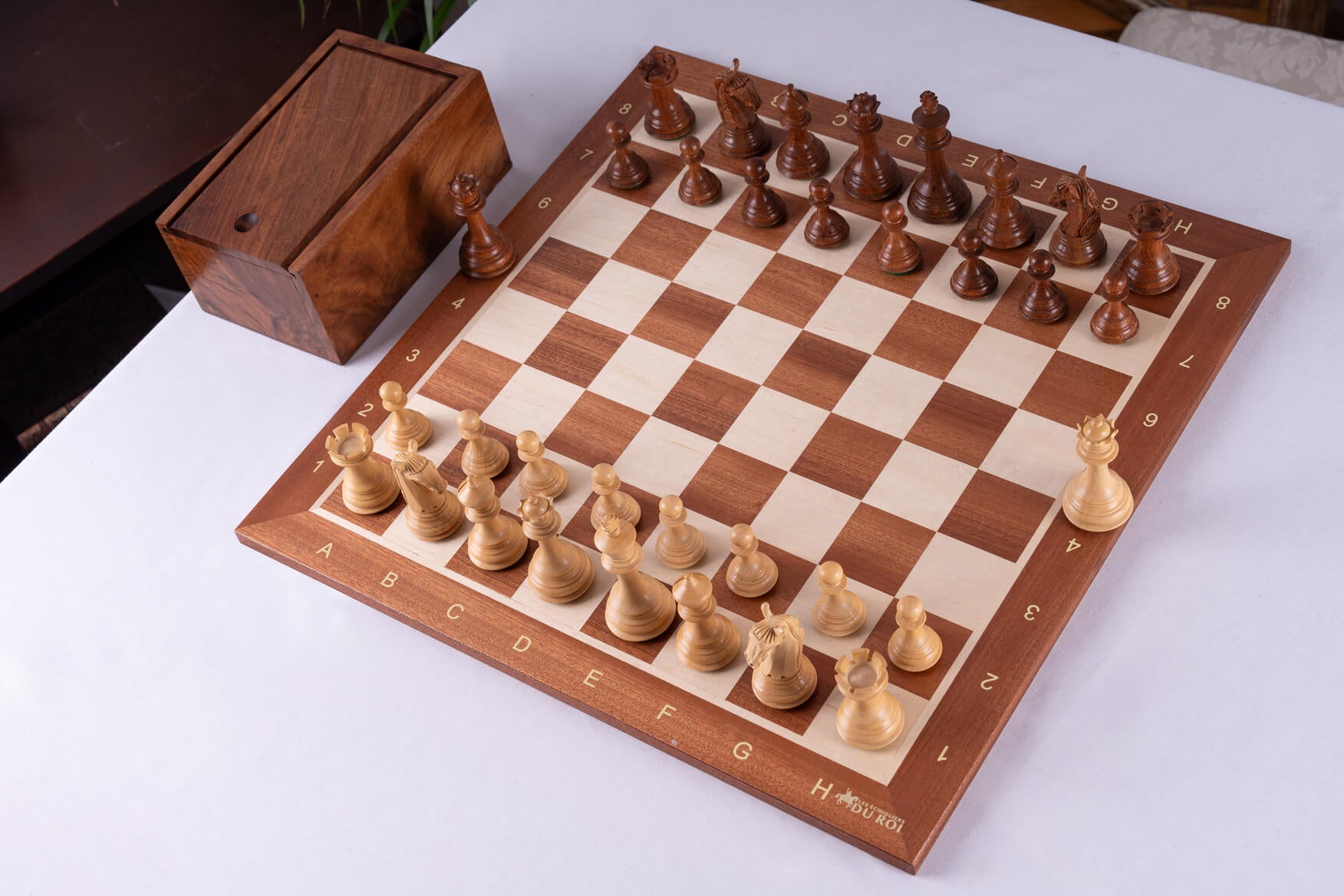 'Serenity' Chess Set <br>Crafted in Rosewood