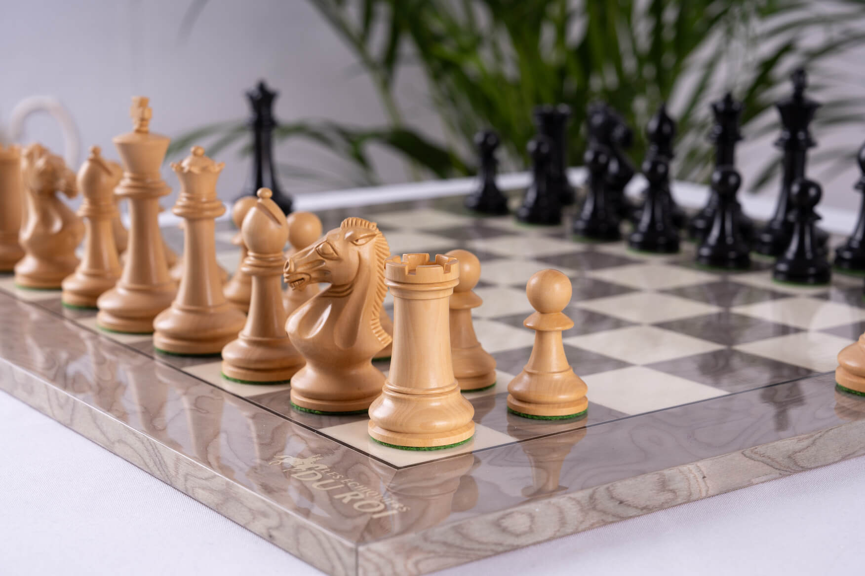 'Courtesy' Chess Set <br>Crafted in Ash and Ebony