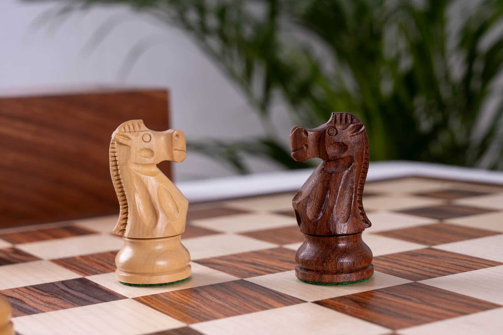 'Bravery' Chess Set <br>Crafted in Rosewood