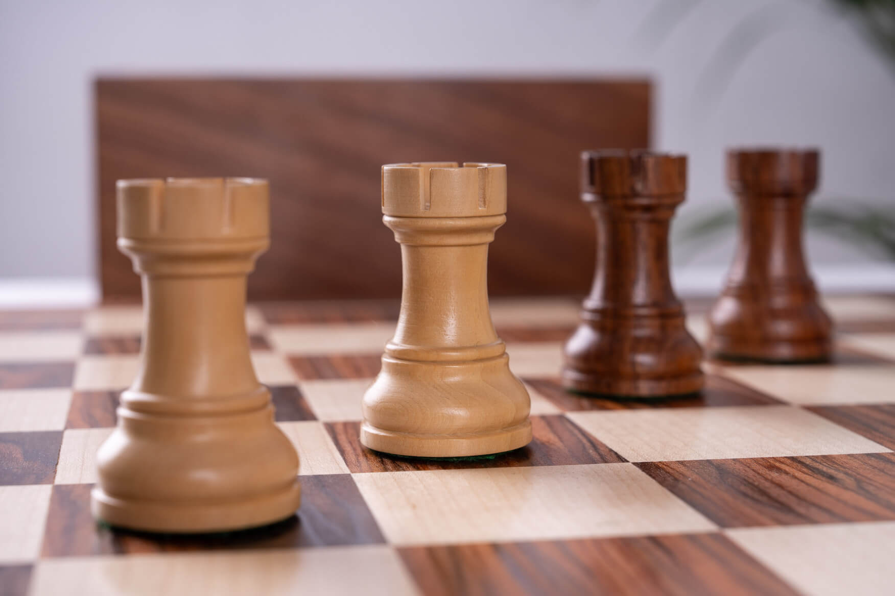 'Bravery' Chess Set <br>Crafted in Rosewood