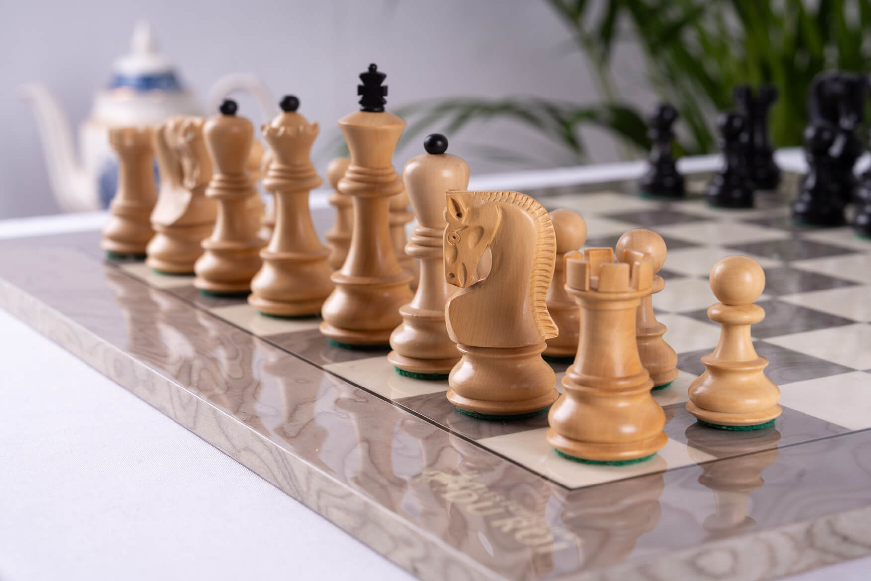 'Grandeur' Chess Set <br>Crafted in Ashwood