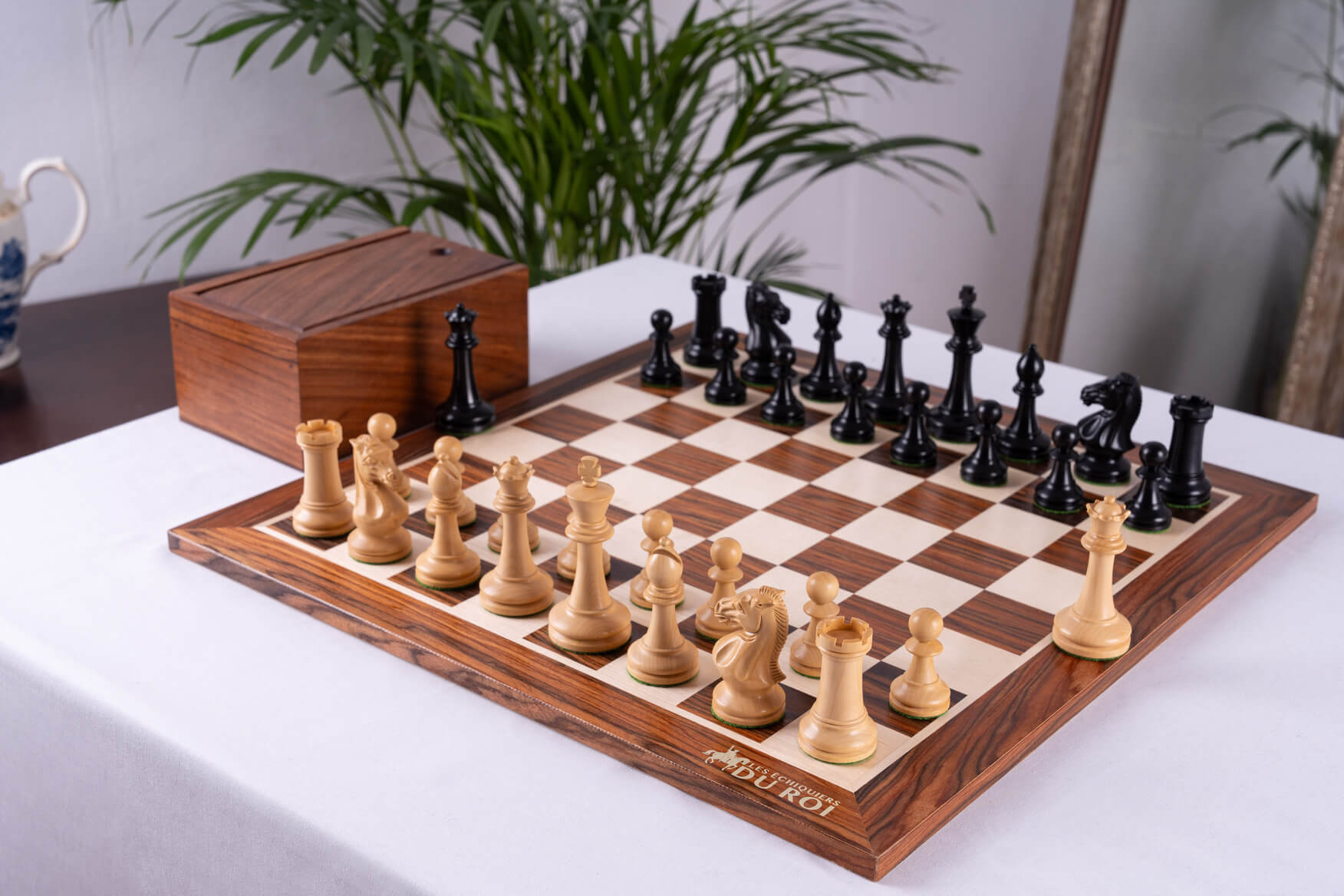 'Excellence' Chess Set <br>Crafted in Rosewood