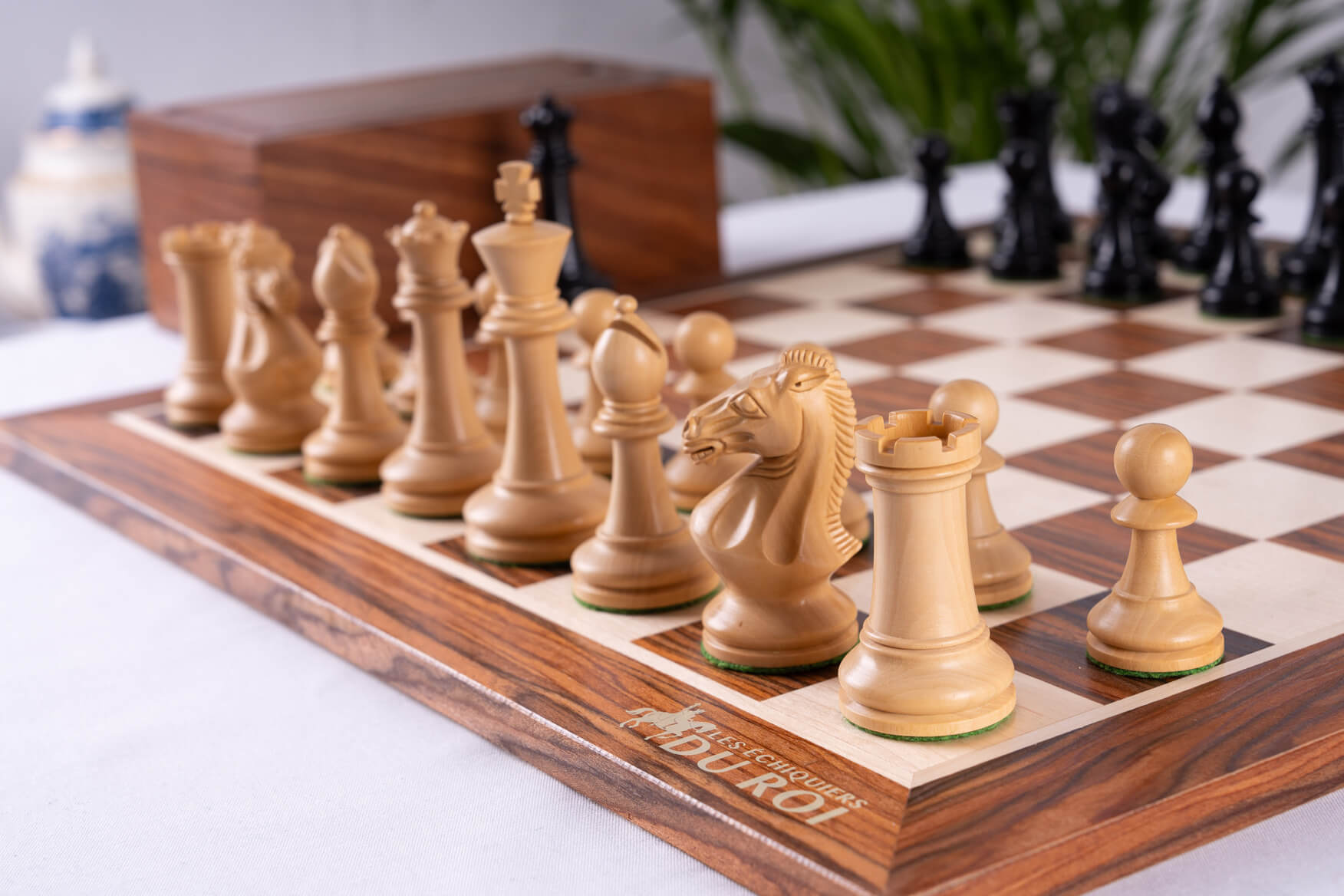 'Excellence' Chess Set <br>Crafted in Rosewood