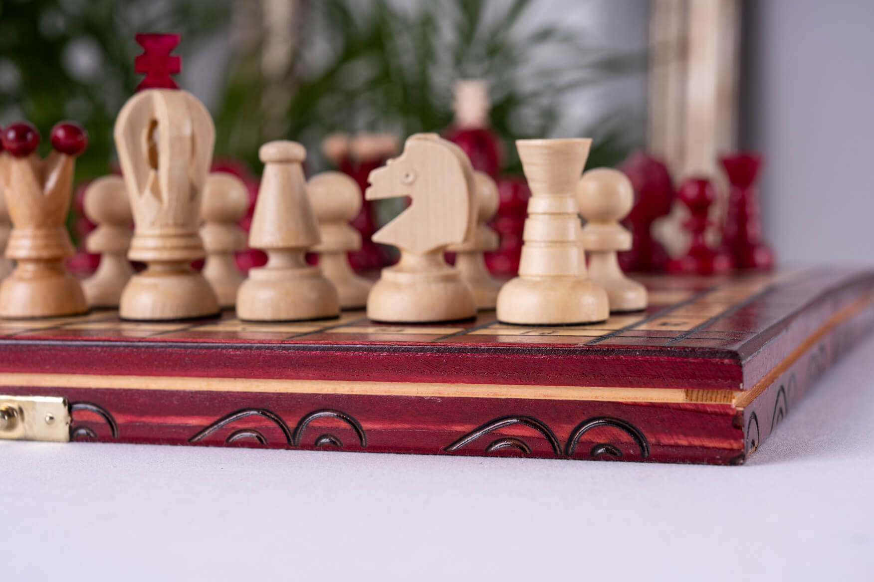 'Cherry' Chess Set <br>Crafted in Cherry Wood