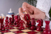 'Cherry' Chess Set <br>Crafted in Cherry Wood