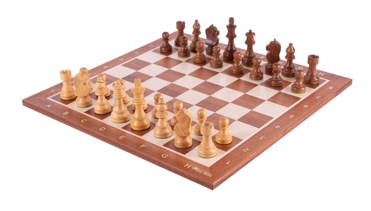 'Delicacy' Chess Set <br>Crafted in Mahogany