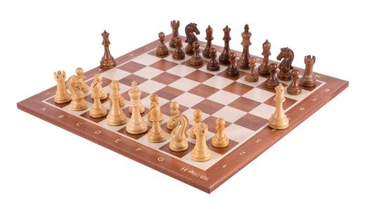 'Versailles' Chess Set <br>Crafted in Mahogany Wood