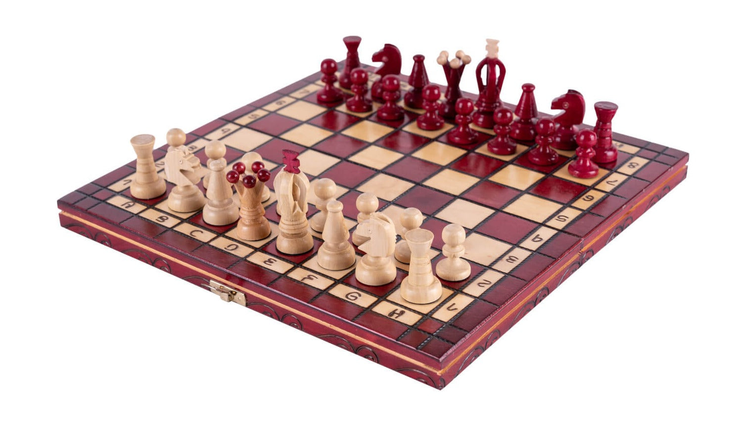 'Cherry' Chess Set <br>Crafted in Cherry Wood