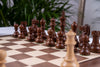 'Bayard' Chess Set <br>Crafted in Walnut and Maple Wood