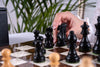 Hegemonic Chess Set <br>in Ash and Boxwood