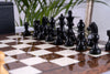 Reflective Chess Set <br>in Ash and Boxwood