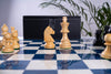 Sapphire Chess Set <br>in Ash and Boxwood