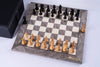 Emblem Chess Set <br>in Ash and Boxwood