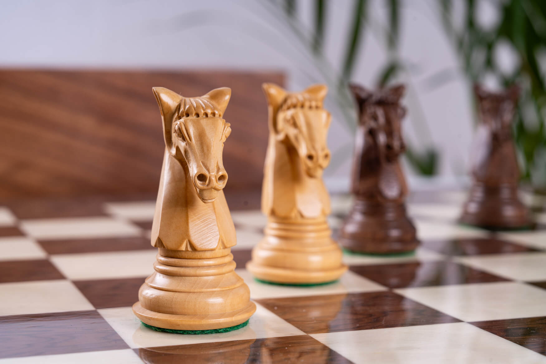 Audacity Chess Set <br>in Ash and Boxwood