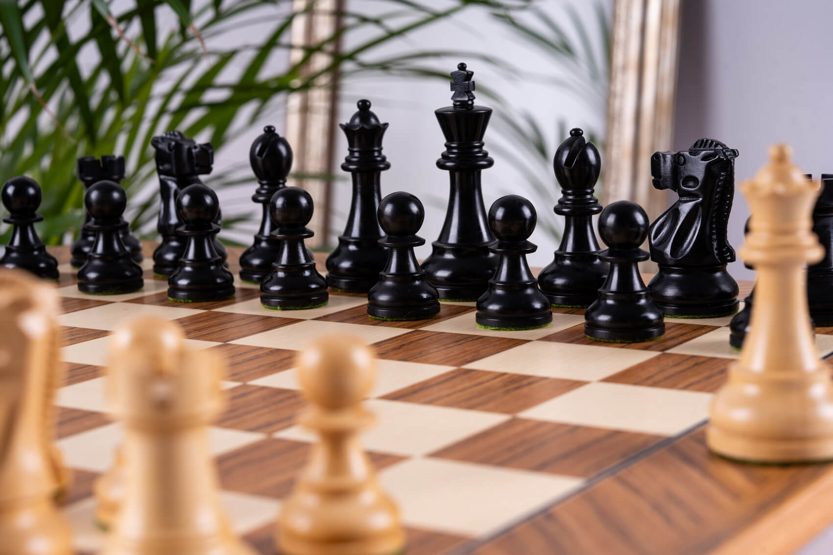 Pride Chess Set <br>in Teak Wood