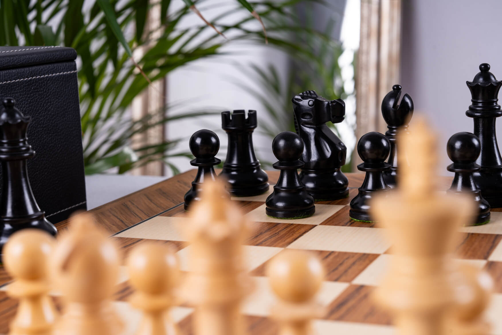 Pride Chess Set <br>in Teak Wood