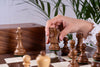 Suzerain Chess Set <br>in Ash and Boxwood