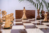 Suzerain Chess Set <br>in Ash and Boxwood