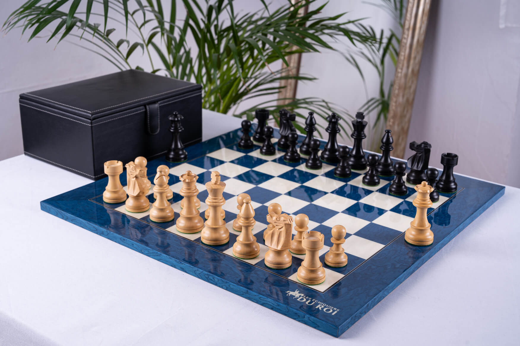 Strategist Chess Set <br>in Ash and Boxwood