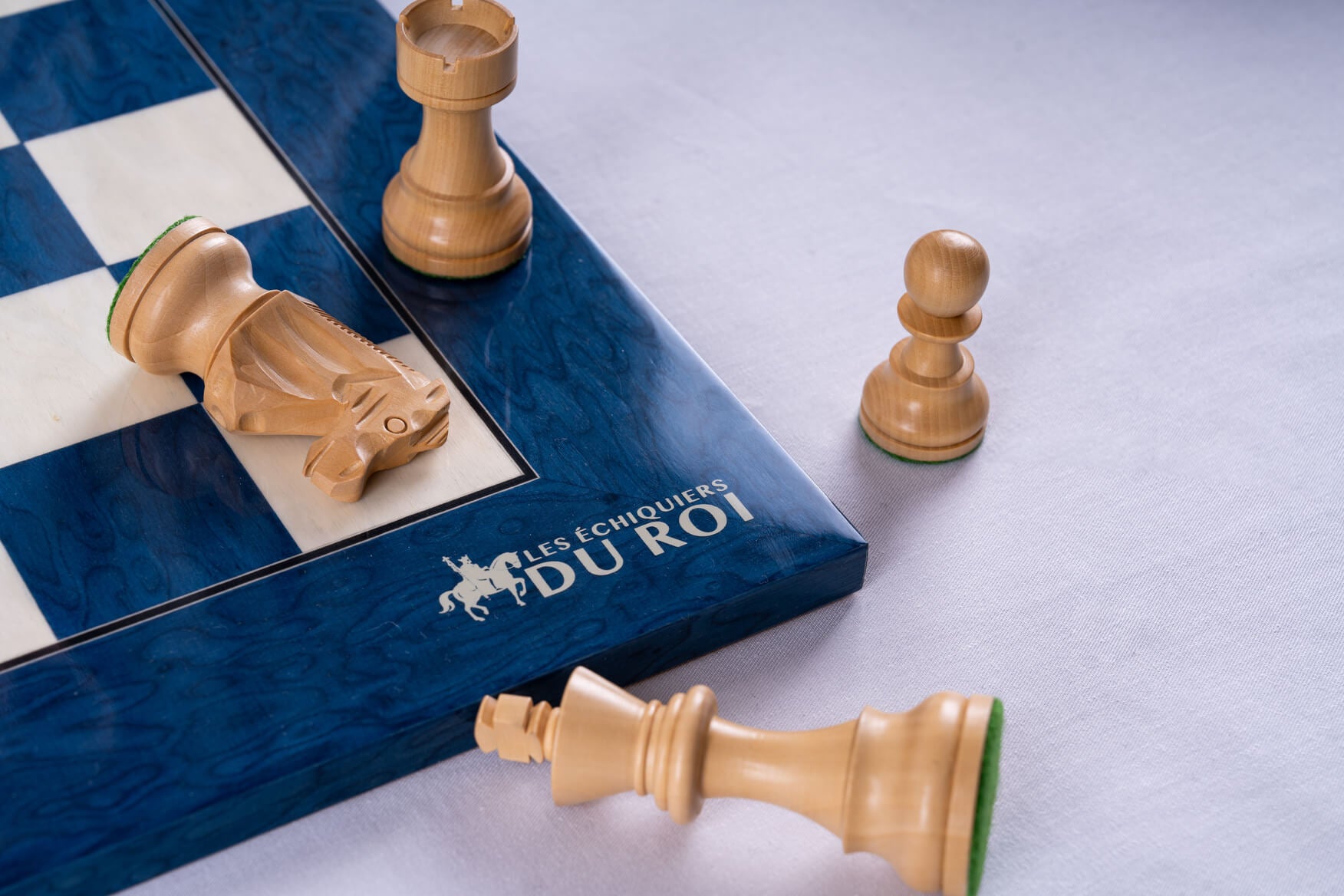 Strategist Chess Set <br>in Ash and Boxwood