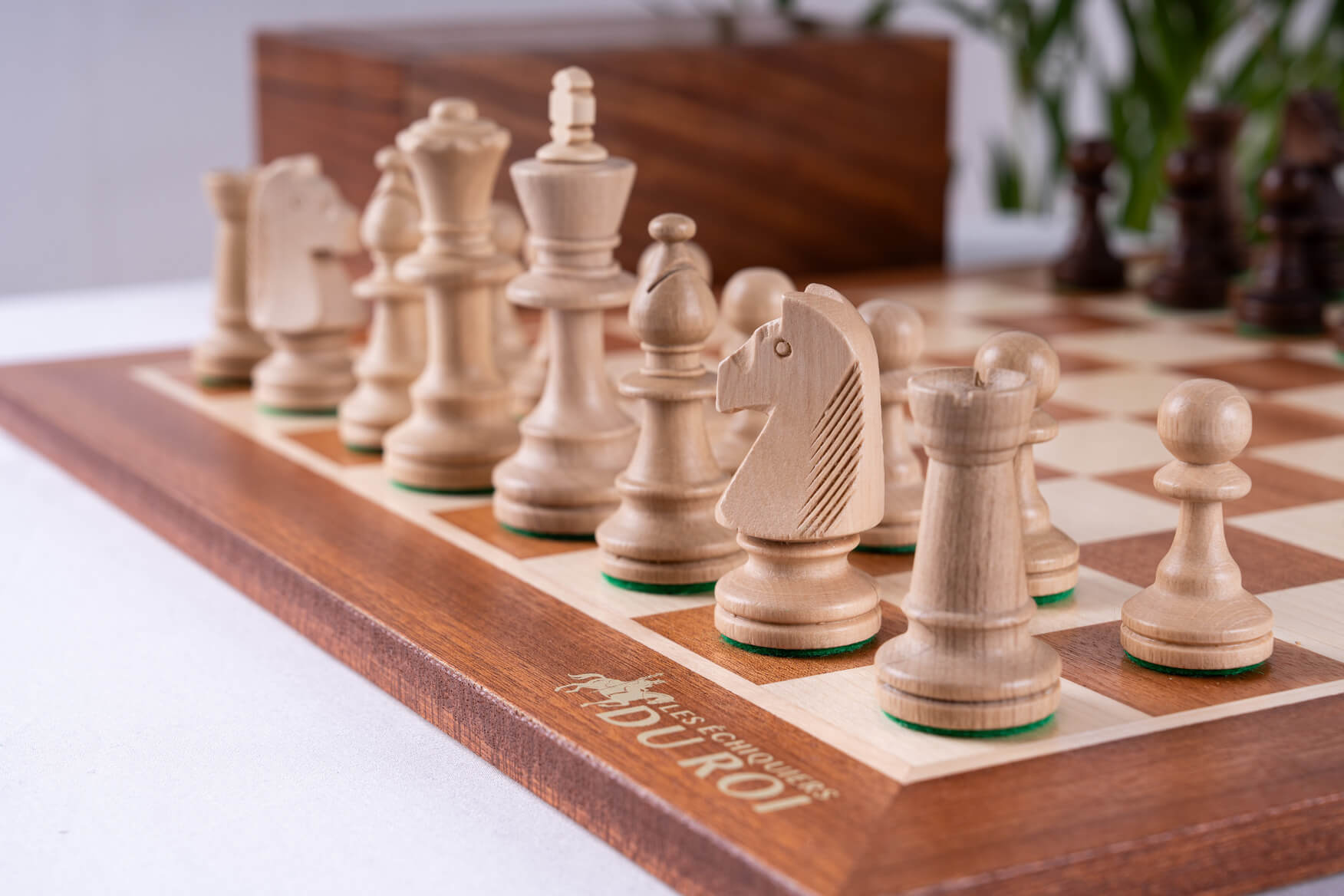 Royalty Chess Set <br>in Mahogany Wood