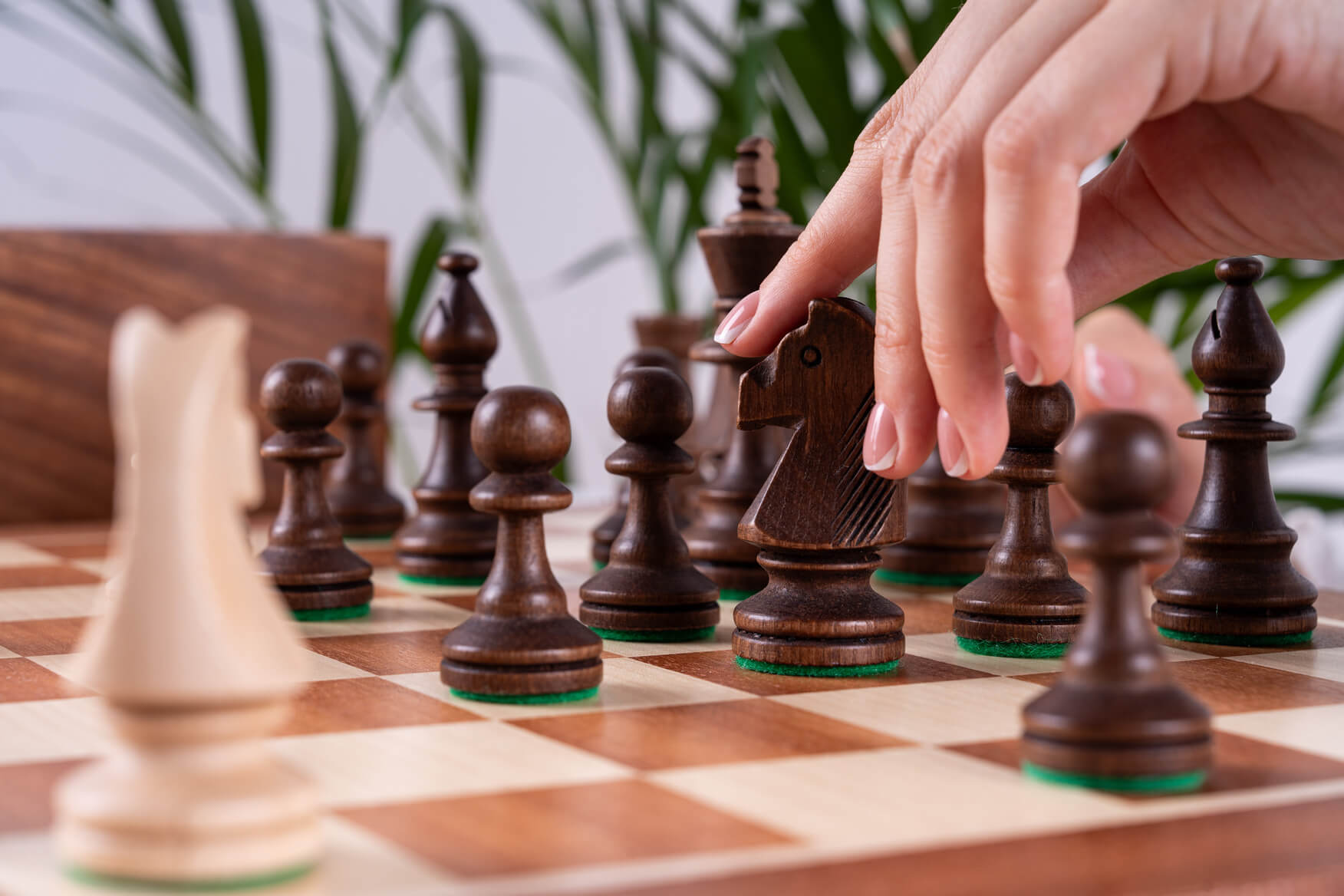 Royalty Chess Set <br>in Mahogany Wood