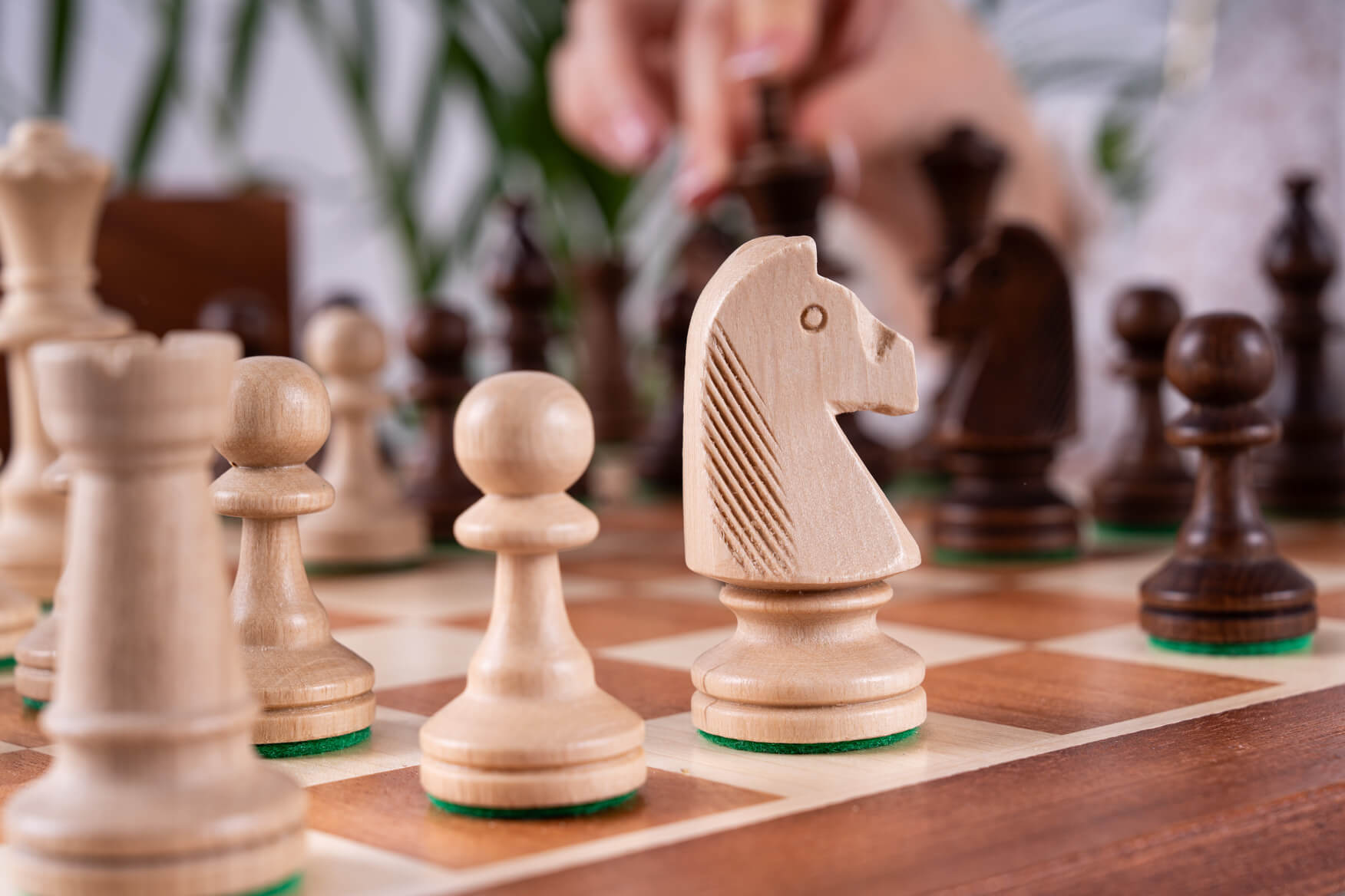 Royalty Chess Set <br>in Mahogany Wood