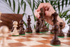 Royalty Chess Set <br>in Mahogany Wood