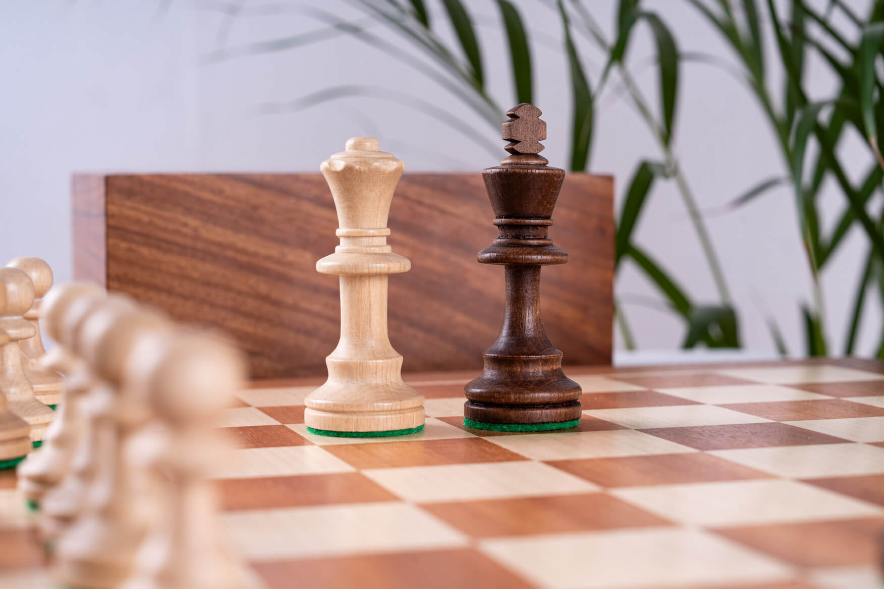 Royalty Chess Set <br>in Mahogany Wood