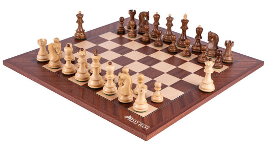 Triumph Chess Set <br>in Mahogany Wood