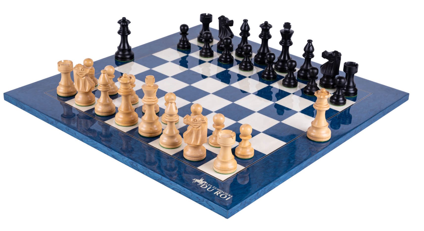 Strategist Chess Set <br>in Ash and Boxwood